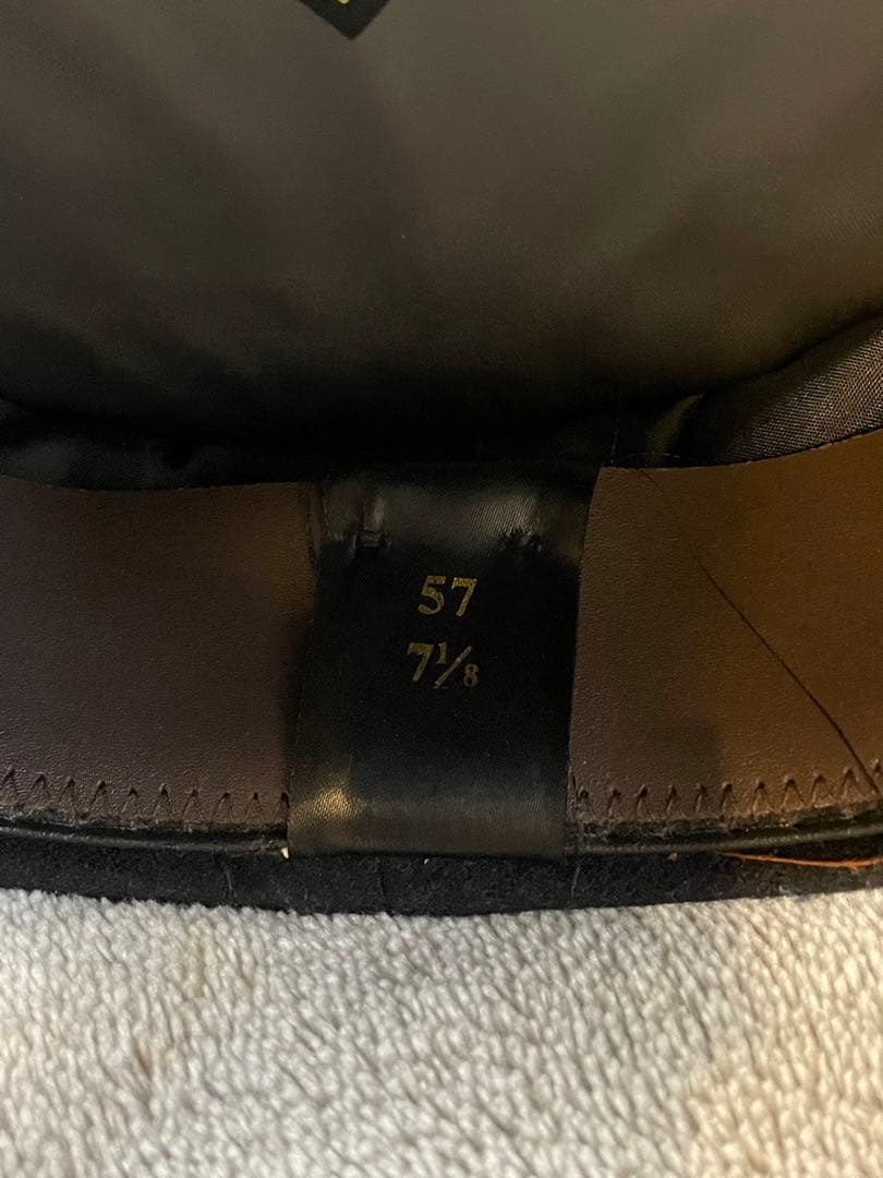 [レア物] イギリス警察制帽　(ハートフォードシャー警察) 57cm