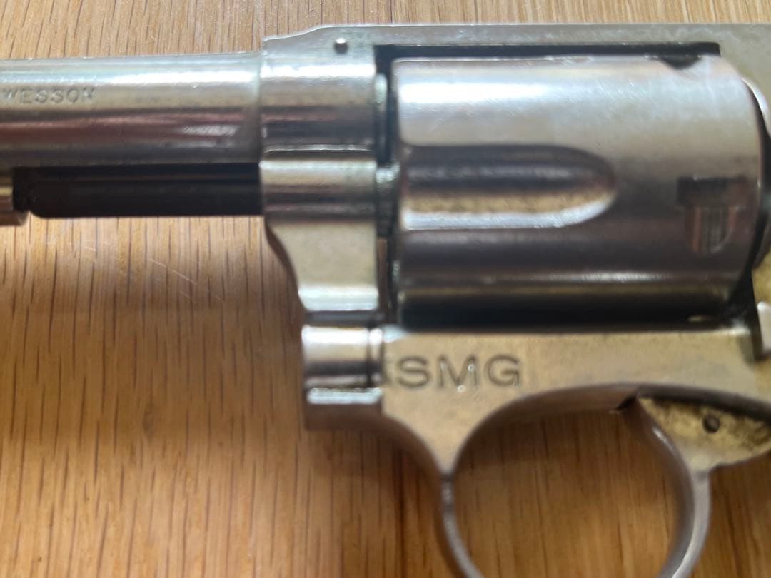 国際産業　金属製リボルバー カートリッジ5個付き　未発火