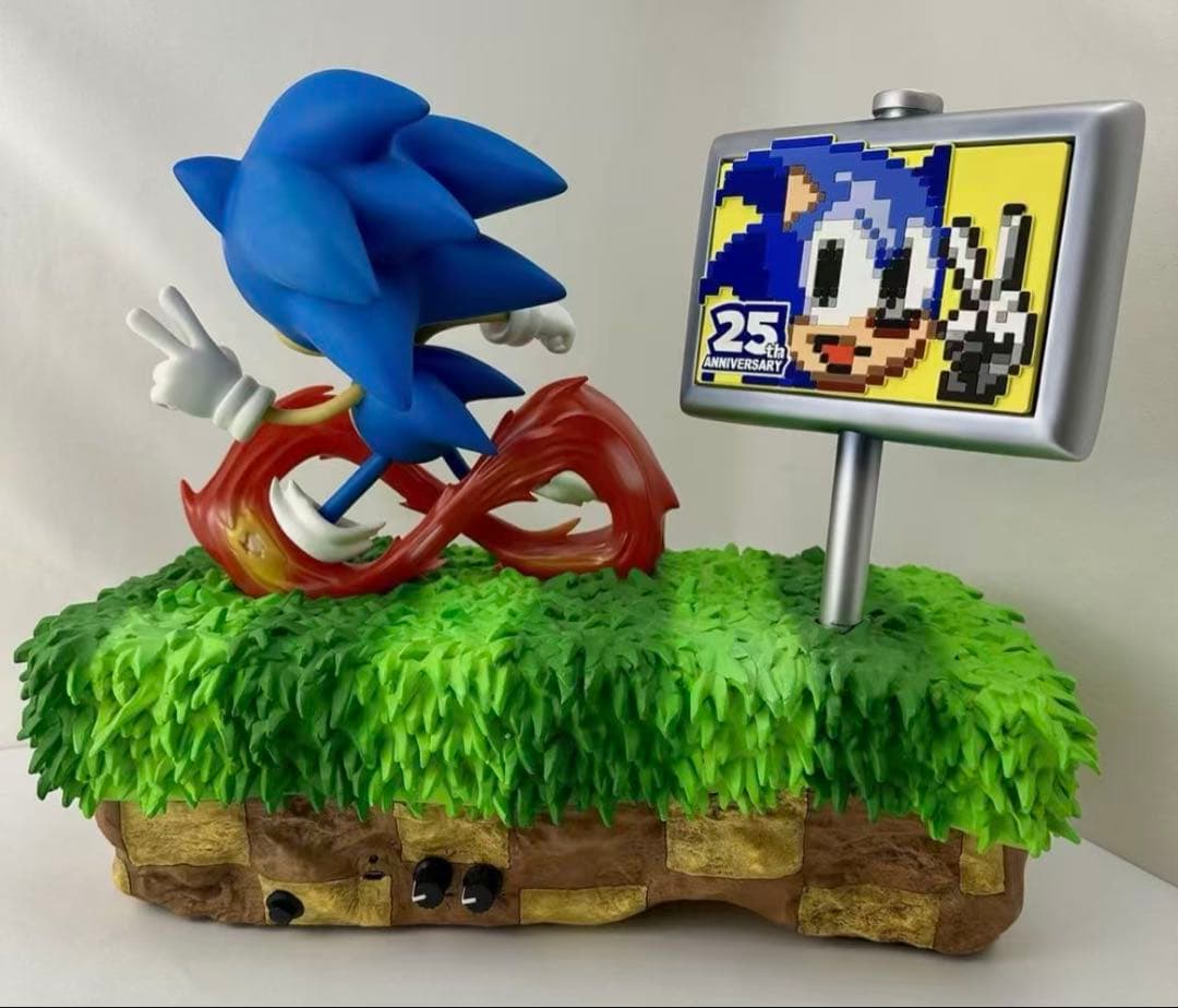 ソニック・ザ・ヘッジホッグ F4F 25周年記念限定版 スタチュー フィギュア