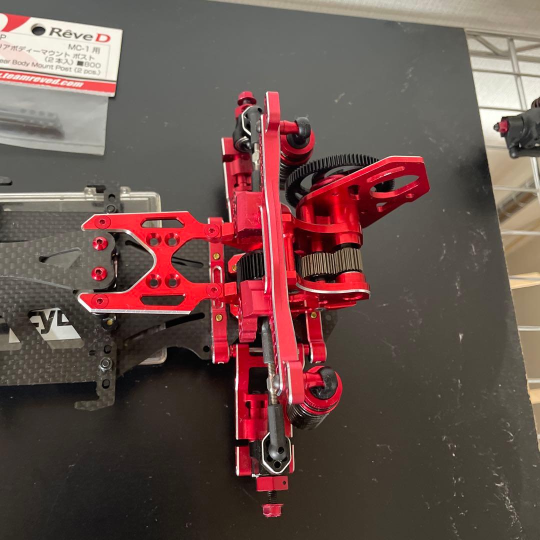 アディクション ハイトラクション リアモーターバルク ヨコモ　YD-2 レッド