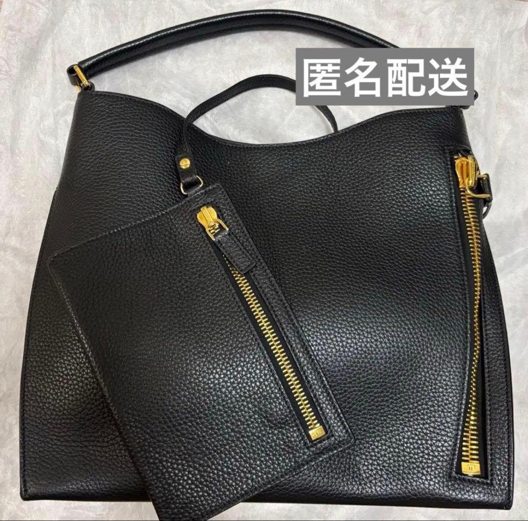 TOM FORD ALIX HOBOショルダーバッグ ブラック