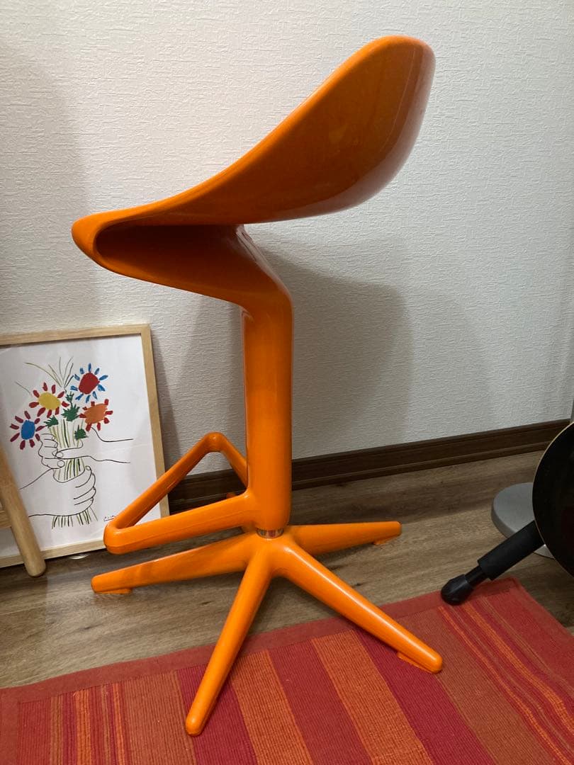 Kartell カルテル ハイスツール SPOON 昇降 椅子