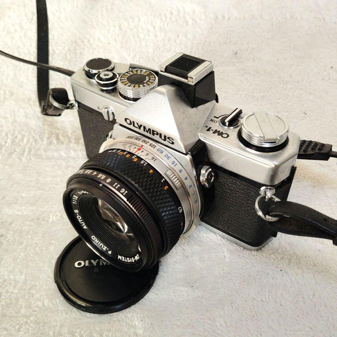 ■美品■ OLYMPUS OM-1N F.ZUIKO 50mmf1.8ストラップ