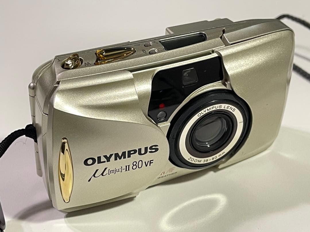 【オリンパス】 μ[mju:]（ミュー）-II 80 VF カメラ【ジャンク品】