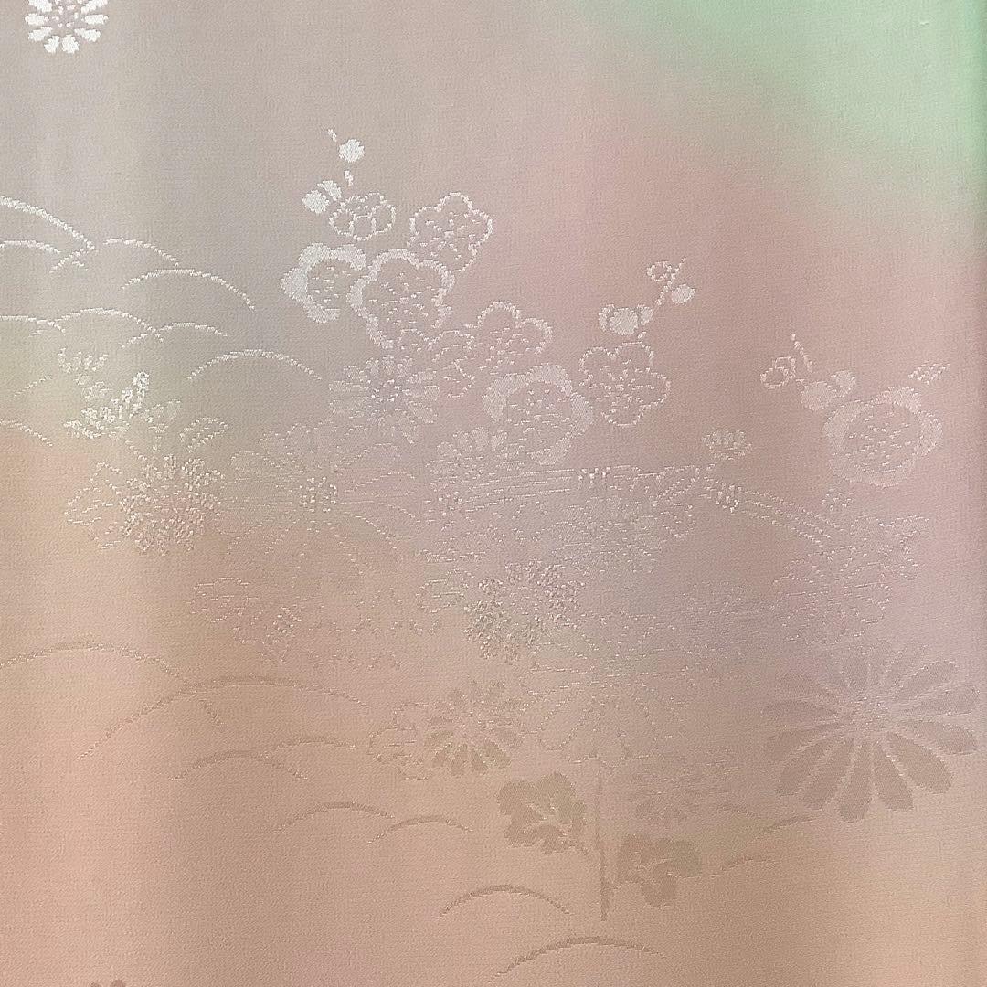 【彦兵衛mini】やまと謹製！正絹振袖・長襦袢セット〜群青色地に辻ヶ花柄〜