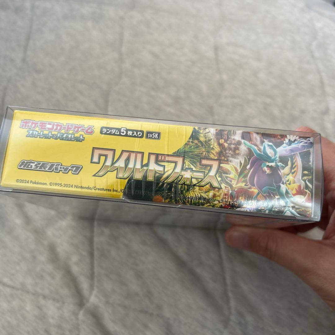 ポ*プ様 ポケモンカードゲーム　拡張パック　ワイルドフォース　シュリンク付き