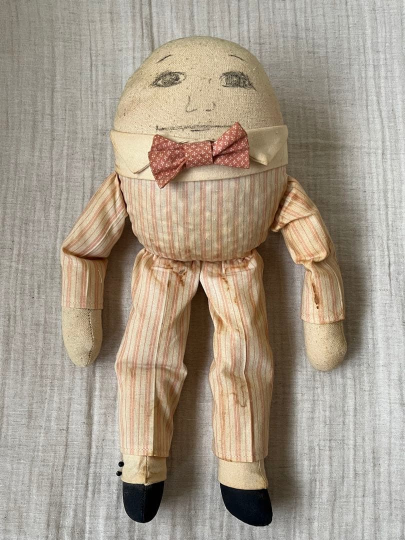 アンティークヴィンテージドールハンプティダンプティアリス絵本ぬいぐるみ