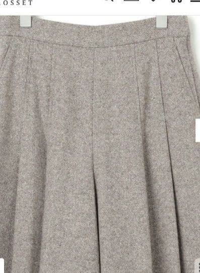 【ONWARD】【ONWARD】シルクネップヘリンボーンガウチョパンツ