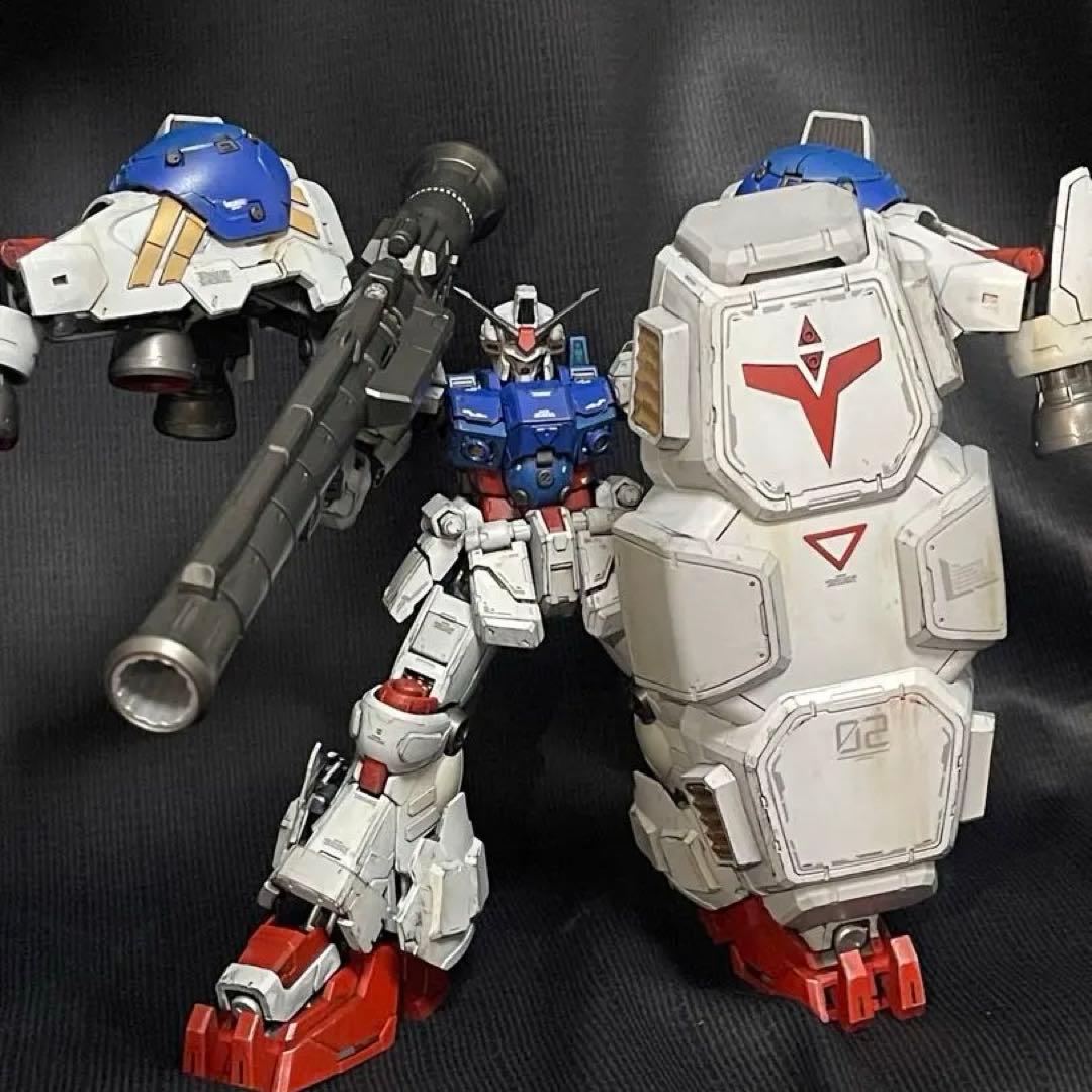 海外製　1/100 GP02 サイサリス　塗装済み完成品　模型　プラモデル