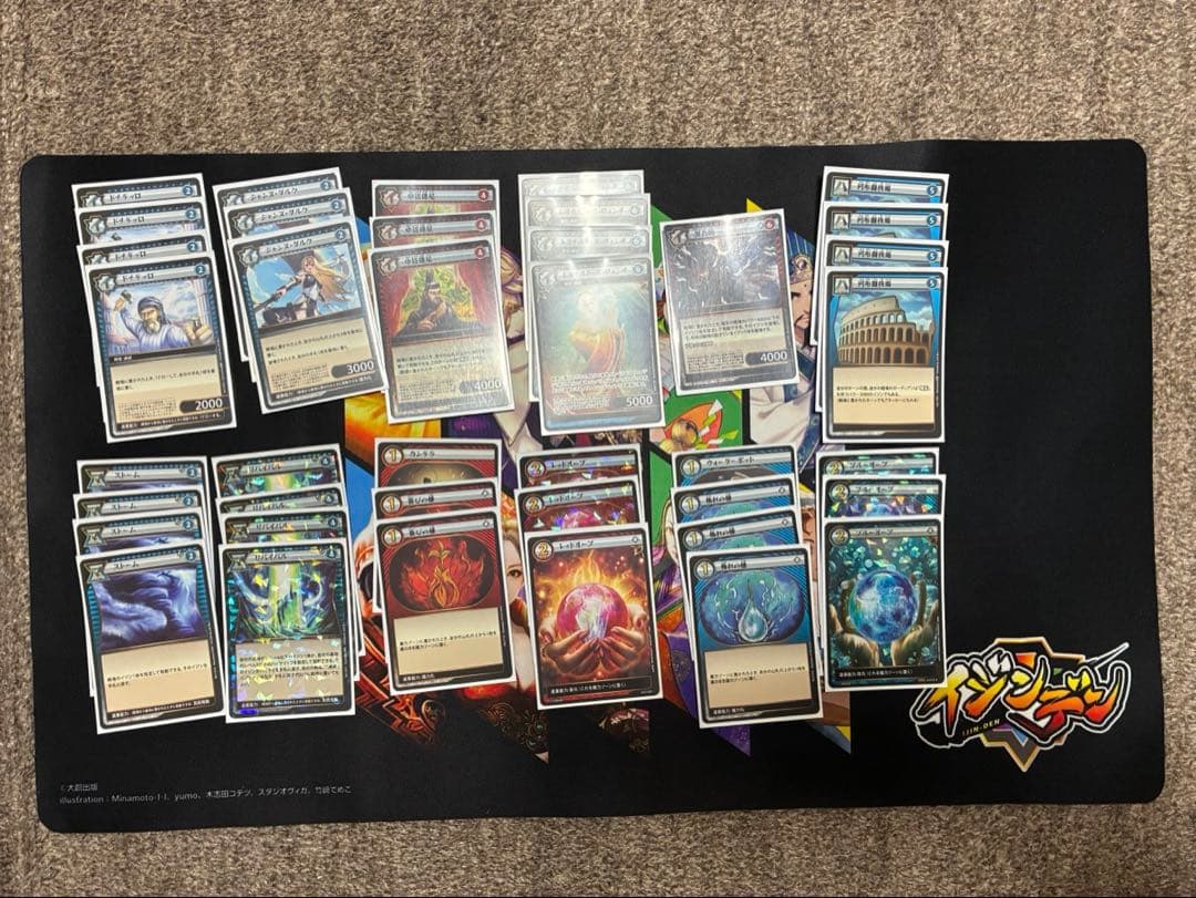 【期間限定値下げ】イジンデン 構築デッキ&カード5弾BOX グッズまとめ売り