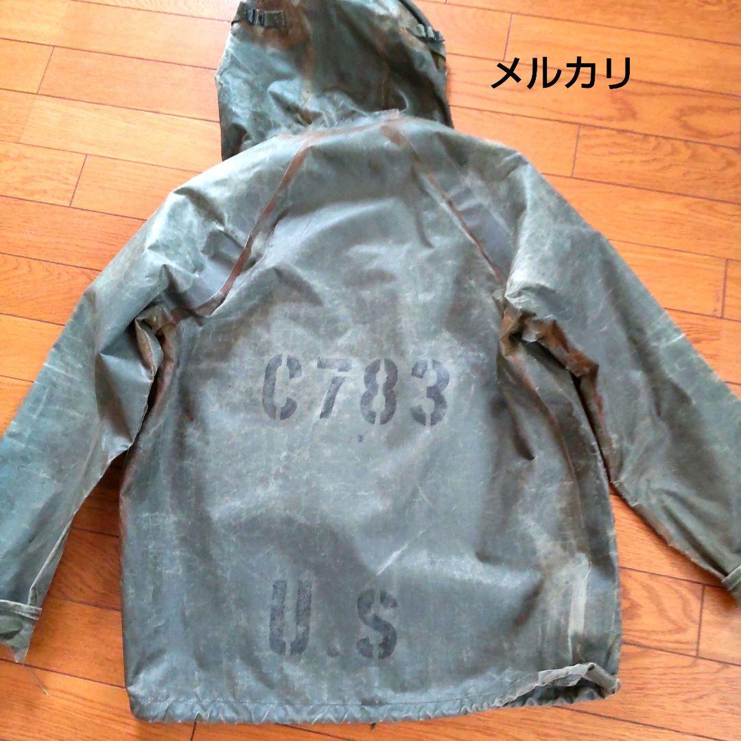 実物80sU.S.ARMY.WET.WEATGERPARKA US-Xsmall
