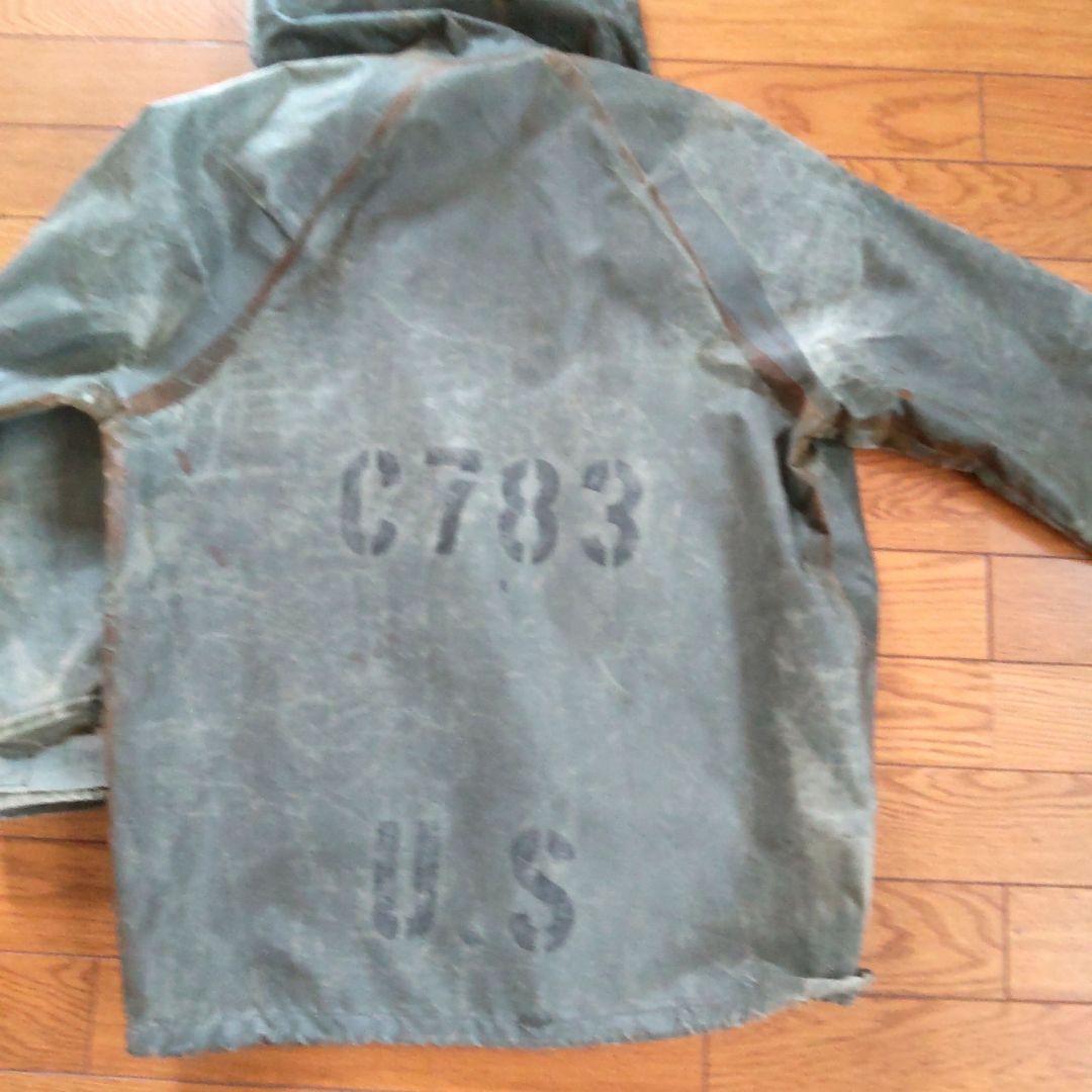 実物80sU.S.ARMY.WET.WEATGERPARKA US-Xsmall