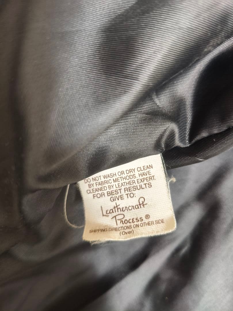 Schott ブラックレザーシングルライダース 38