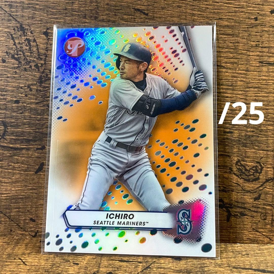 イチロー 世界25枚限定 プリスティン オレンジパラレル　topps