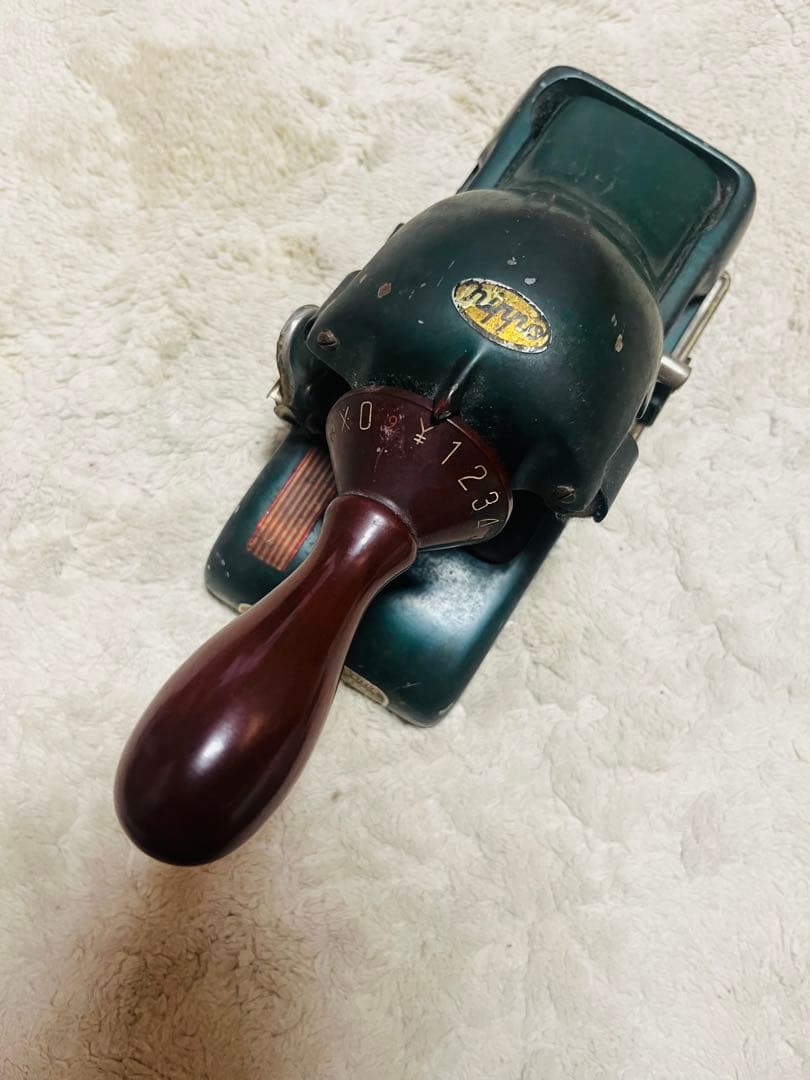 nippo製 Bタイプ　ナンバリング　昭和レトロ