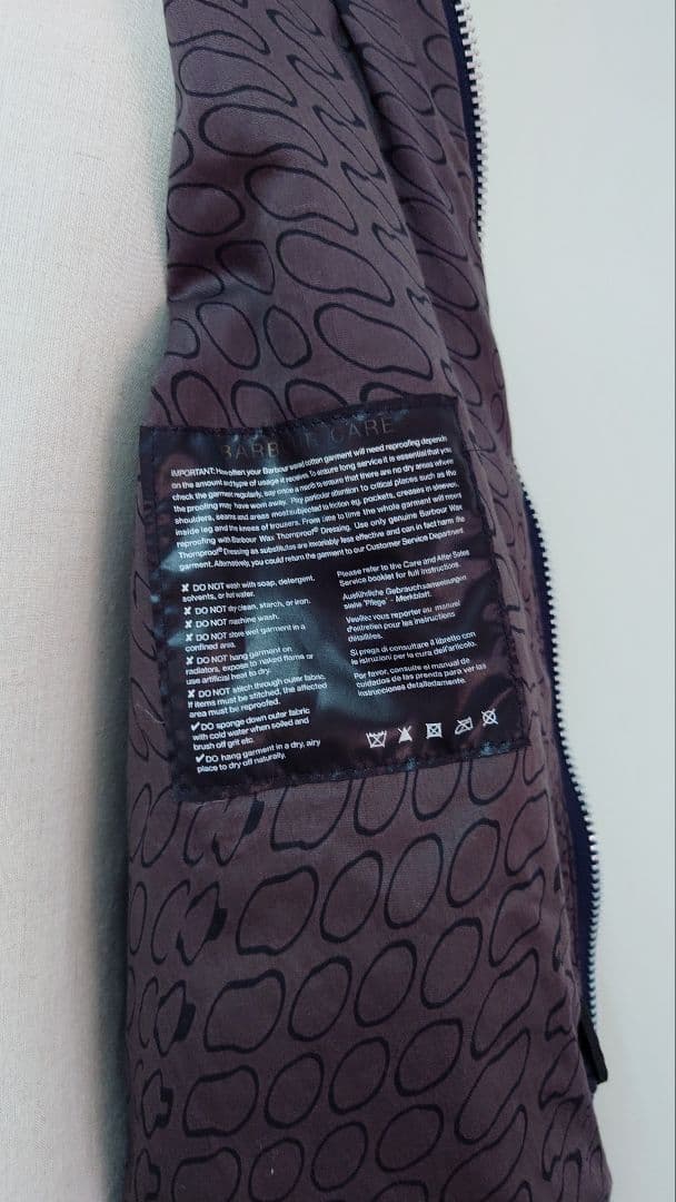 barbour Durham SL 36 work not work 別注 黒