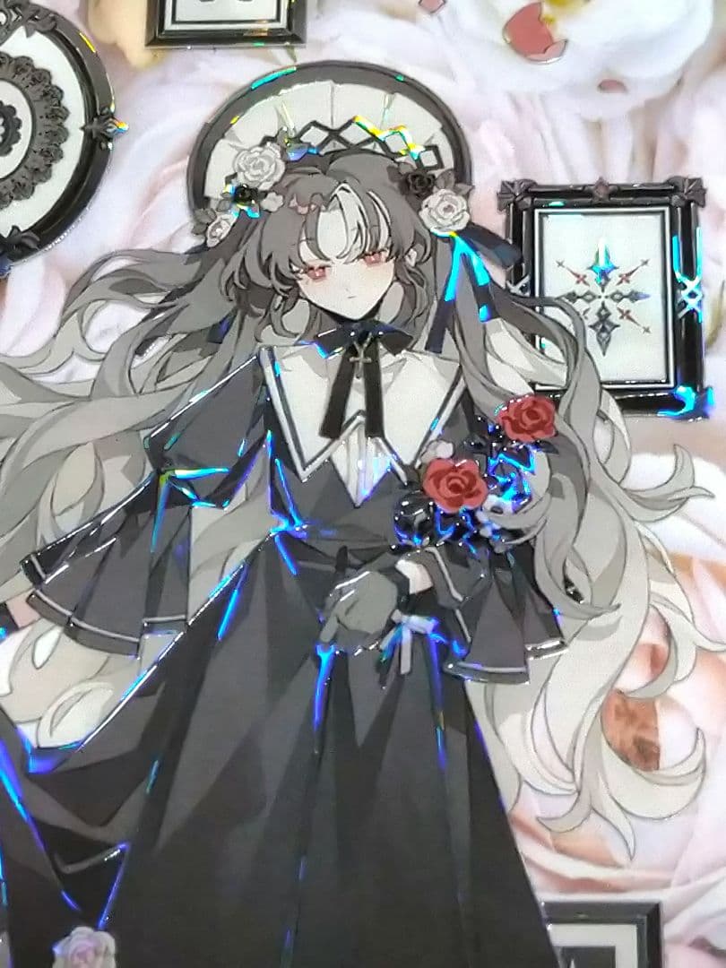 J523＃尘雪(贝壳光)Shine切り売り海外人物マステ女の子