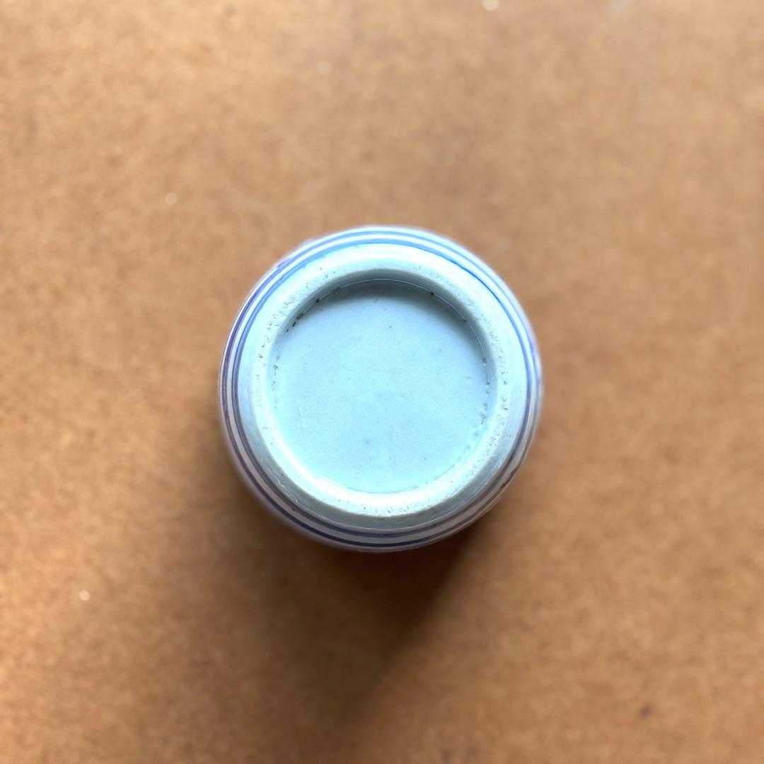 明治　湯呑み　瀬戸　輪線