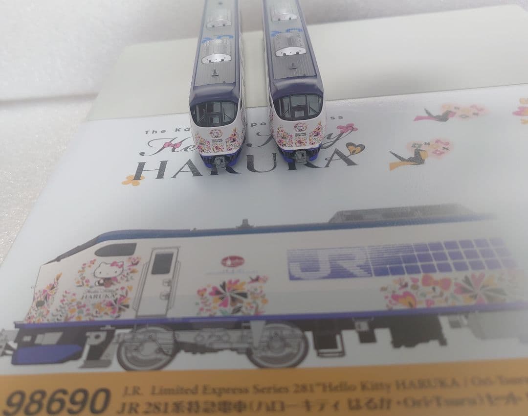 4両 JR 281系 ハローキティ はるか Ori Tsuru 98690