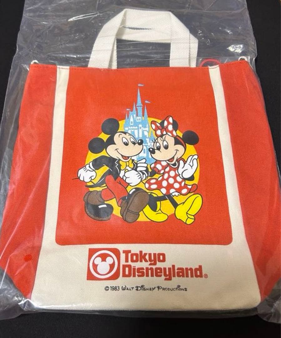 【未使用】ディズニー　40周年　ショルダーバッグ　グランドフィナーレ　エコバッグ