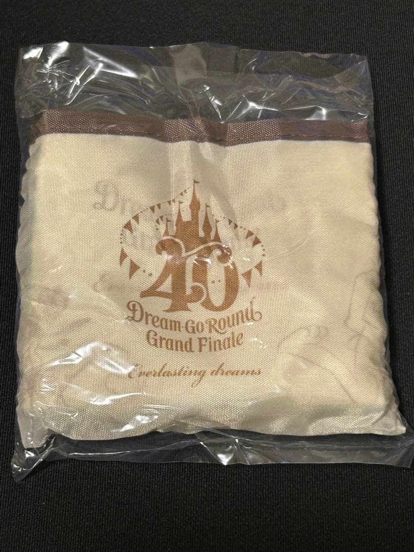 【未使用】ディズニー　40周年　ショルダーバッグ　グランドフィナーレ　エコバッグ