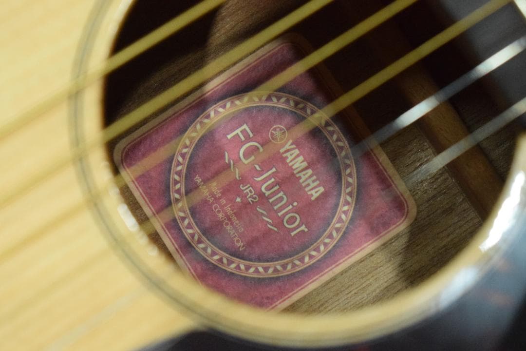 YAMAHA ミニギター FG-Junior JR2 純正ケース付き