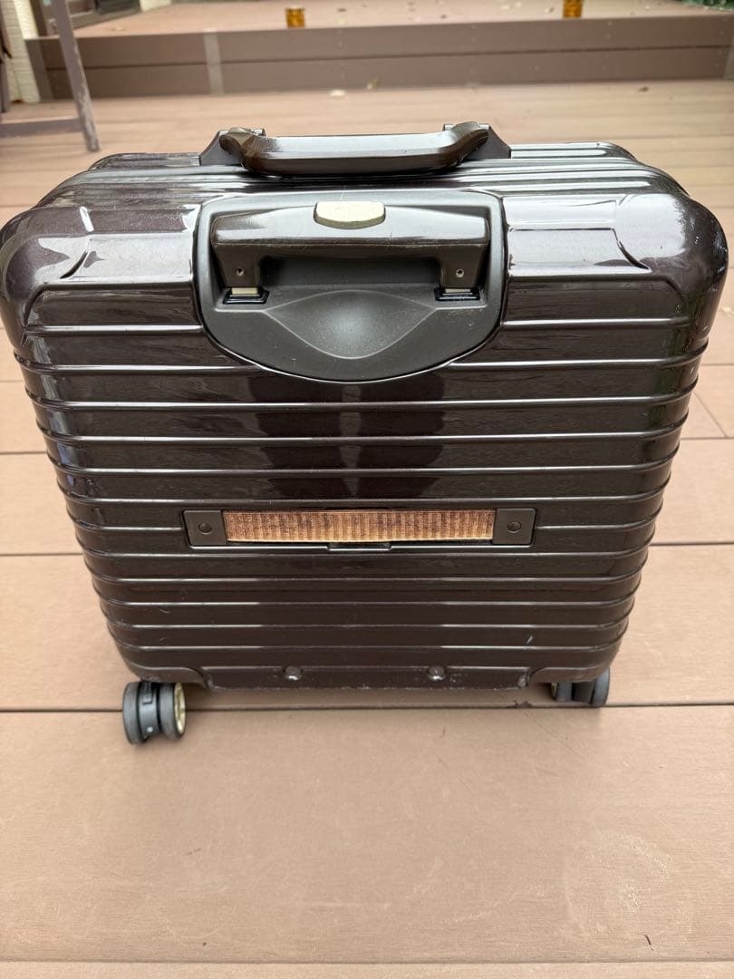 廃盤 リモワ ブラウン アタッシュ ビジネス キャリーケース