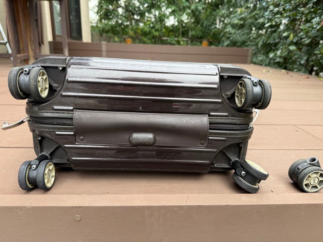 廃盤 リモワ ブラウン アタッシュ ビジネス キャリーケース