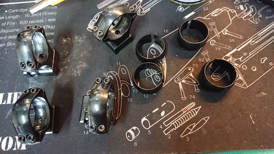 実物 スコープ用 マウント