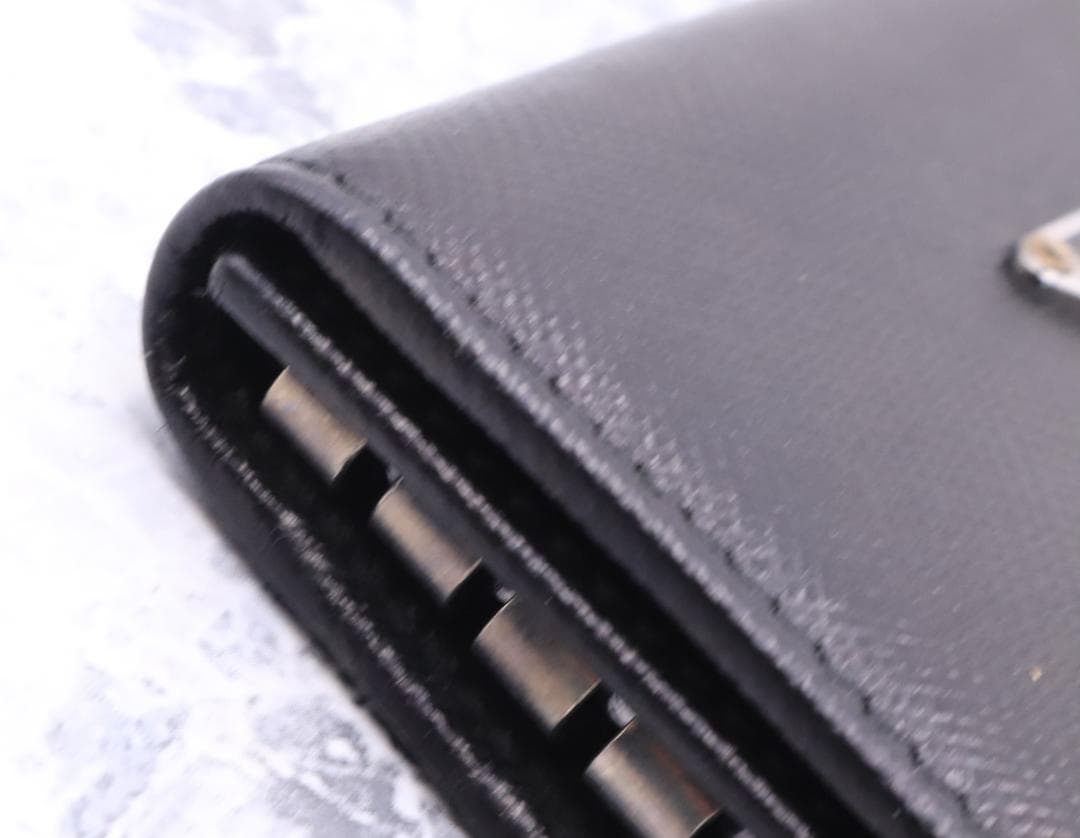 ◇PRADA プラダ キーケース M222A サフィアーノレザ－ 箱付き