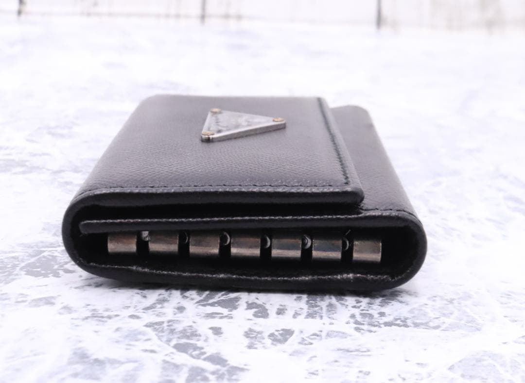 ◇PRADA プラダ キーケース M222A サフィアーノレザ－ 箱付き