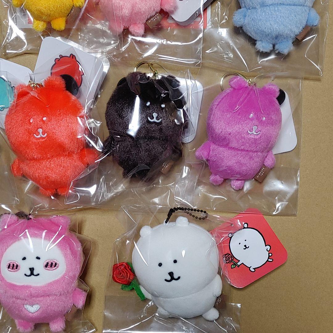 ナガノマーケット カラーなナガノのくま マスコット 14種 ローズ 可愛い札持ち