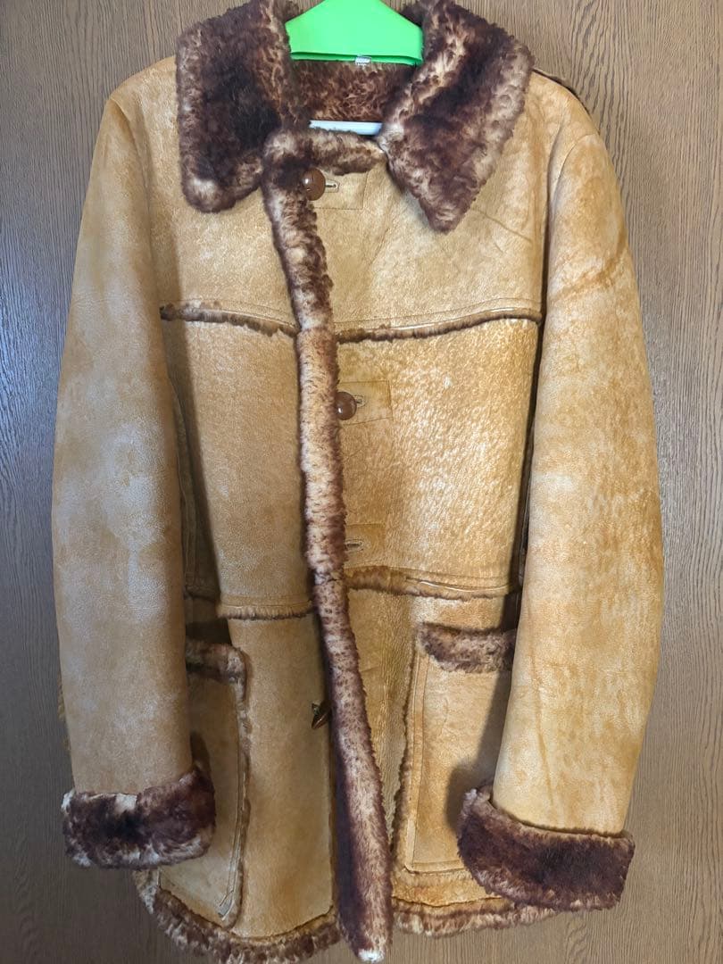 ウールリッチ　ヴィンテージ　ムートン　ランチ　コート　サイズ38
