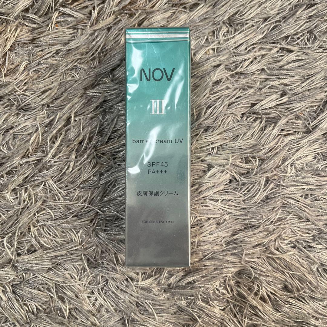NOV II 洗顔クリーム・クレンジングクリーム・バリアクリーム UV セット