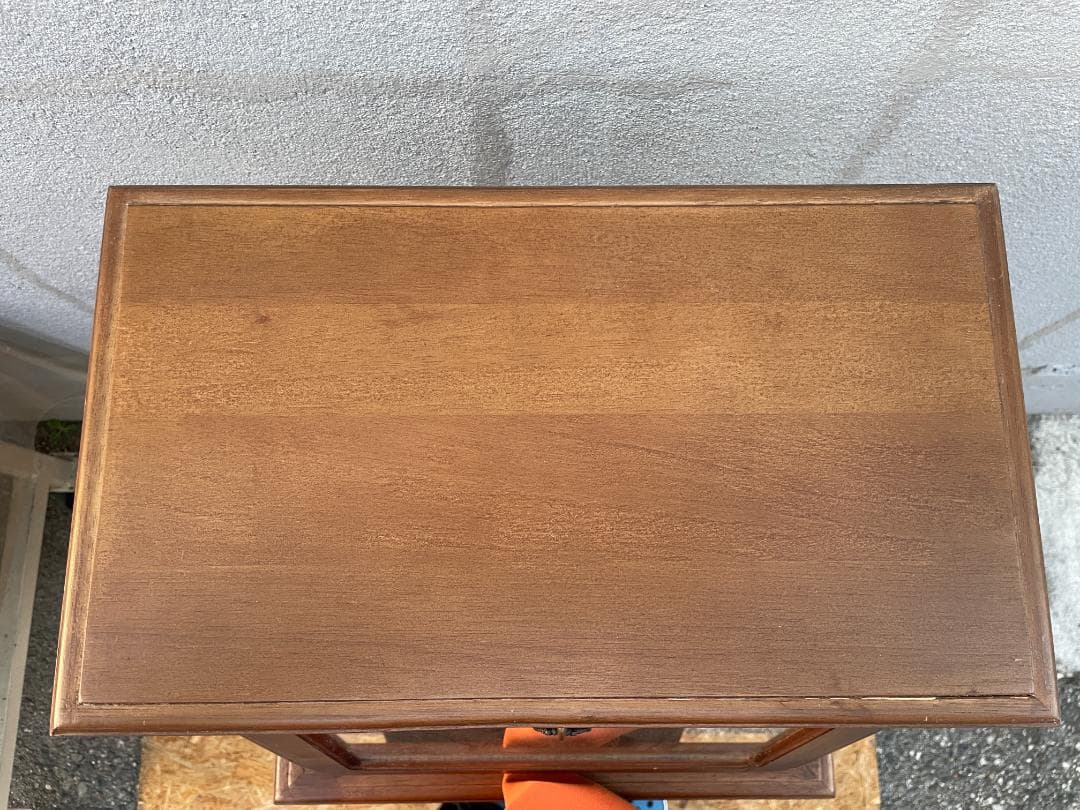 ★ 古家具 昭和レトロ チェスト ミラー 扉 付 ジュエリーボックス 引き出し