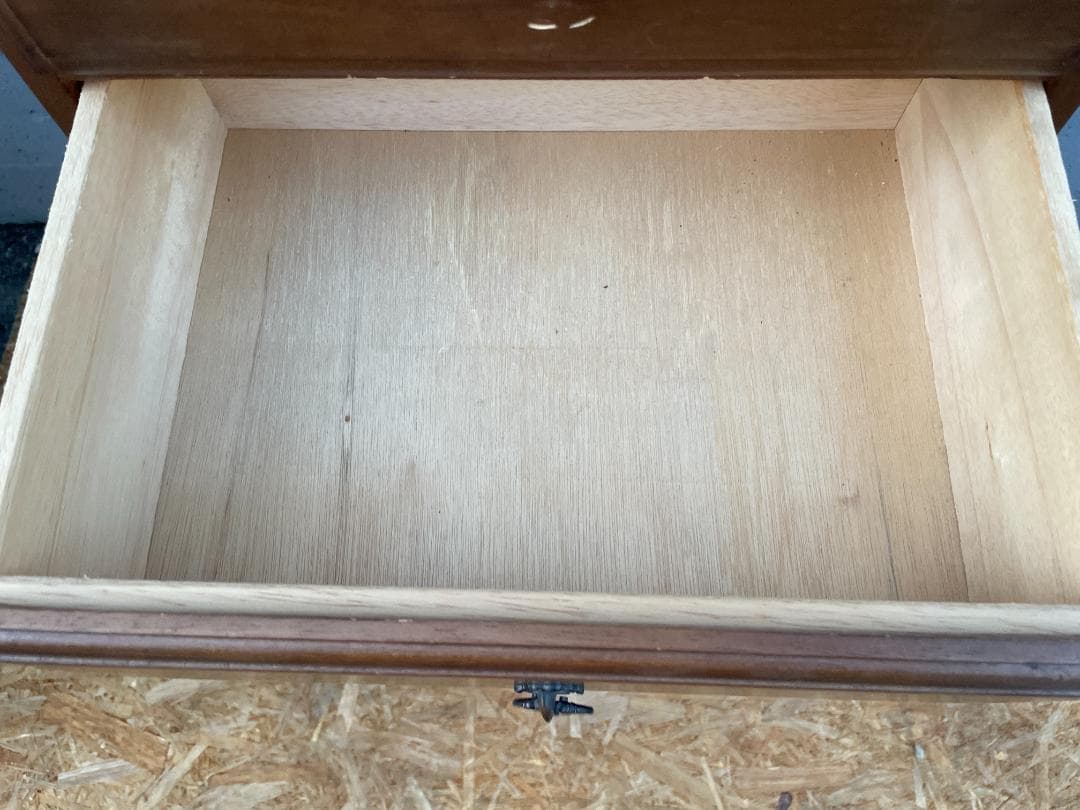 ★ 古家具 昭和レトロ チェスト ミラー 扉 付 ジュエリーボックス 引き出し