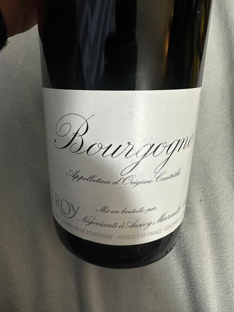 LEROY ルロワ　BOURGOGNE ROUGEブルゴーニュルージュ2017