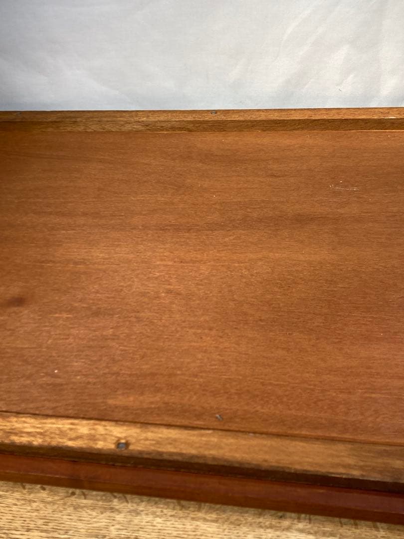 大型木製ミラー 1010×630 木枠 レトロ ビンテージ アンティーク サロン