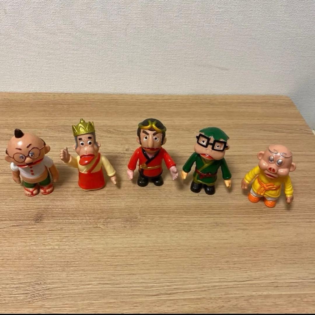 ひで　超激レア　当時物　ポピー 飛べ 孫悟空 ドリフターズソフビ5体セット