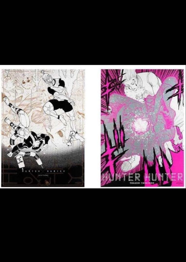 冨樫義博展 HUNTER×HUNTER B2 グラフィックポスター ２枚セット