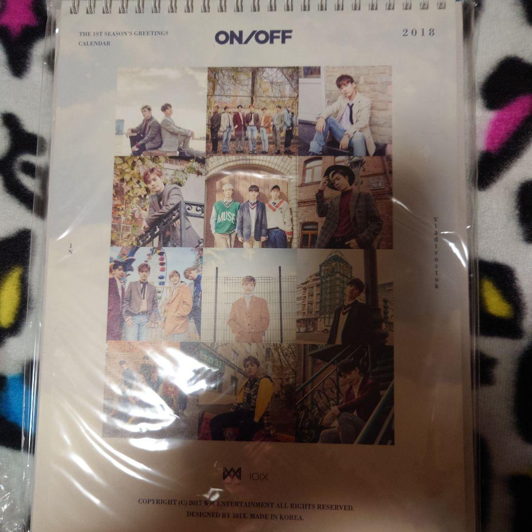 オネノプONF 2018SeasonGreeting 直筆サイン