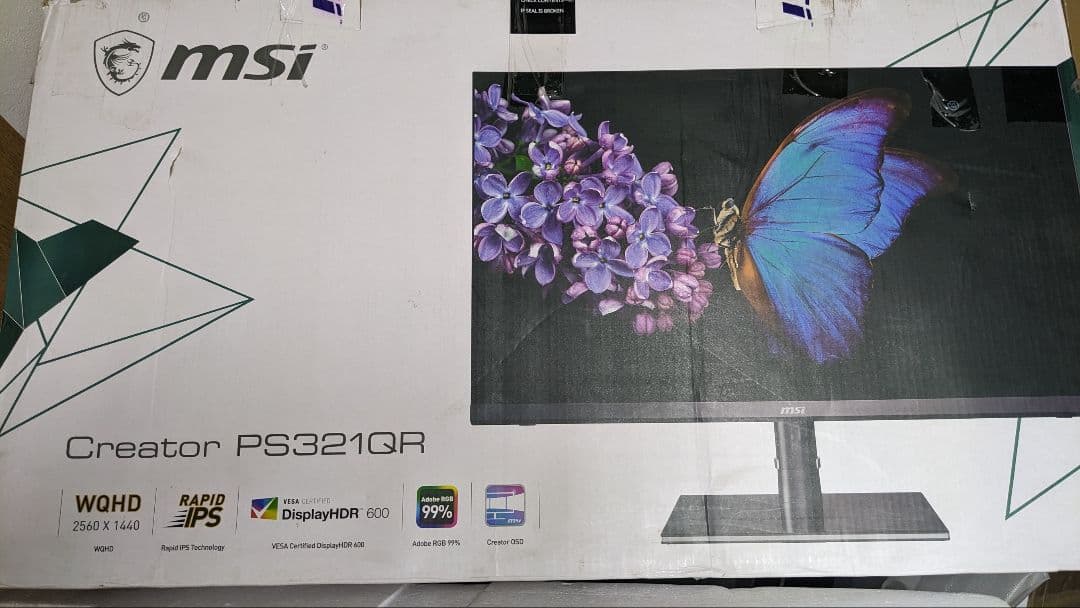 訳あり MSI PS321QR