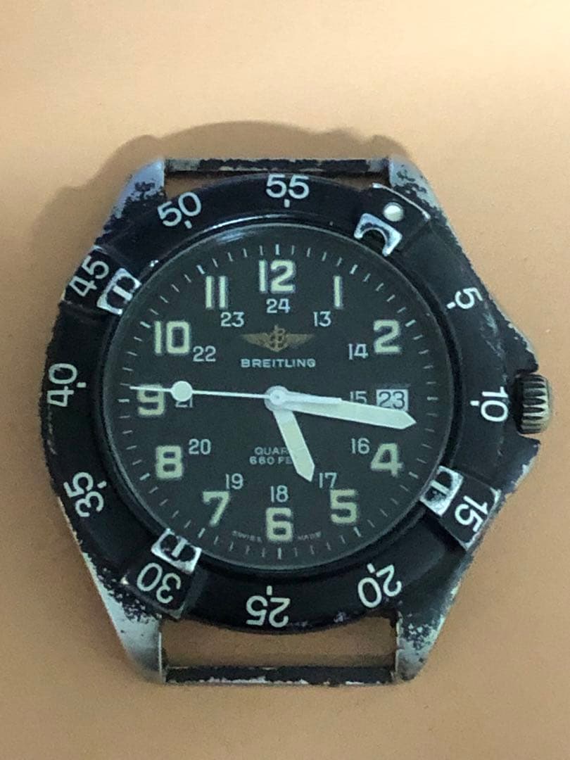 BREITLING クォーツ コルトミリタリー　OH済