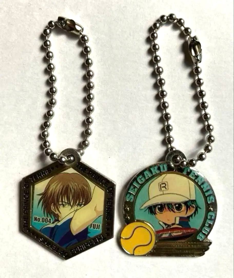 テニスの王子様　テニプリ　チャーム　８個セット 越前　手塚　不二　菊丸　河村　乾