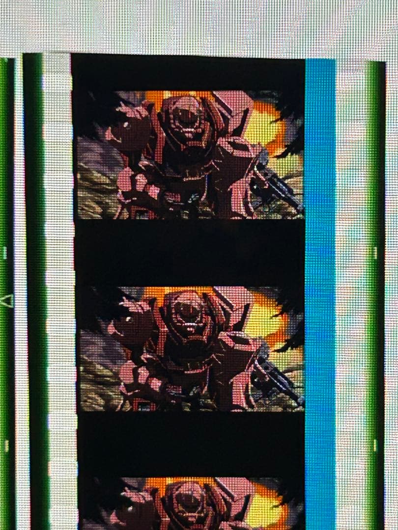 希少カット　ガンダム　ジークアクス　特典　フィルム　シャア　ザク　庵野秀明