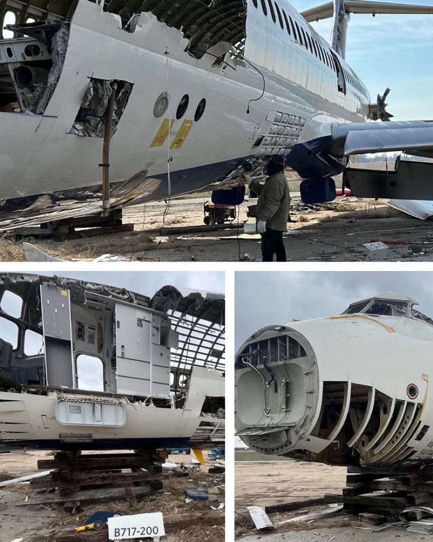 DL デルタ航空 Planetags B717