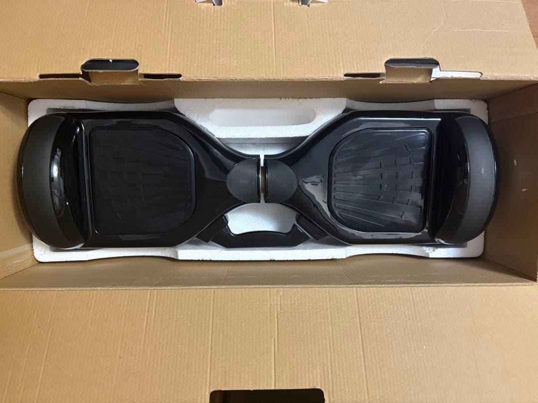 バランススクーター ミニセグウェイ 美品 LED 黒