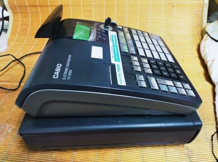 カシオレジスター　TE-2500　15部門　719330