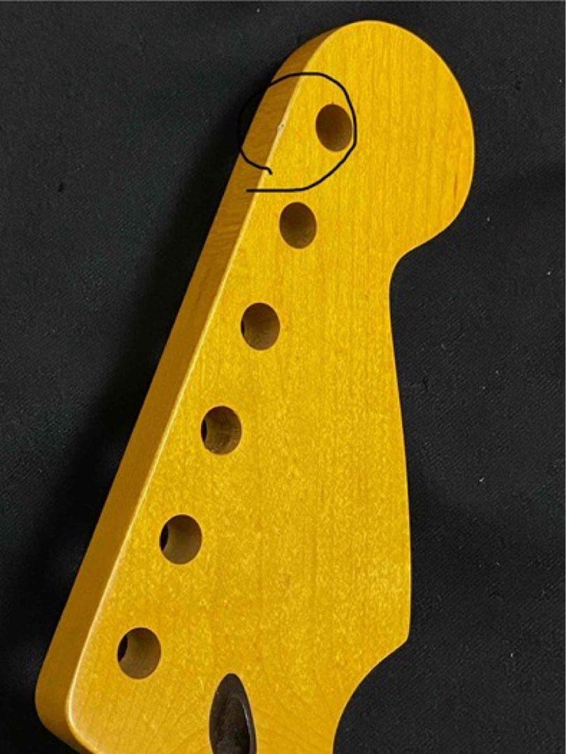 ストラトキャスターサテン塗装サンバーストボデイ&メイプルネック訳あり特価セット