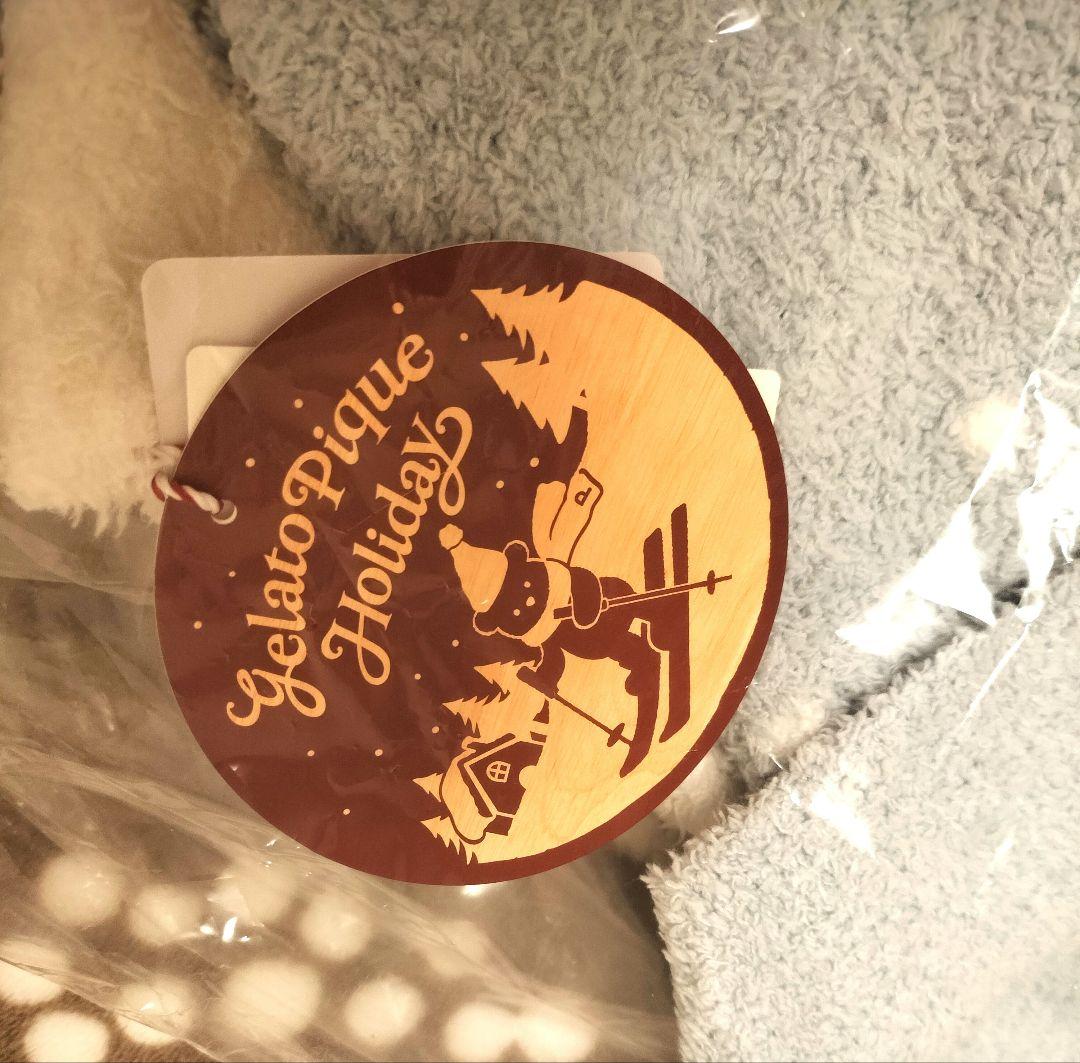 gelato pique【HOLIDAY】スキーベアジャガードカーディガン